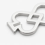 Load image into Gallery viewer, Bijou As de Pique minimaliste en laiton finition argent 925