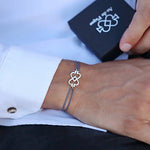 Load image into Gallery viewer, Bracelet As de Pique "Classique" - Argent